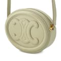 Pikkukuva 2 / 10: Pre-owned Celine Small Calfskin Cuir Triomphe Oval Crossbody Brown