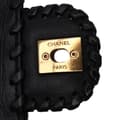 Miniatyrbild 8 av 10: Pre-owned Chanel Quilted Lambskin Whipstitch Single Flap Black