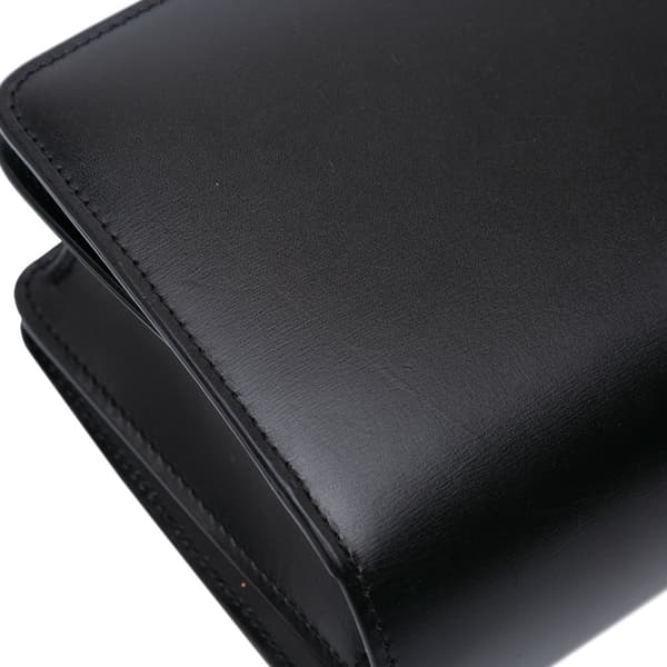 Pre-owned Celine Small Calfskin Classic Box Black