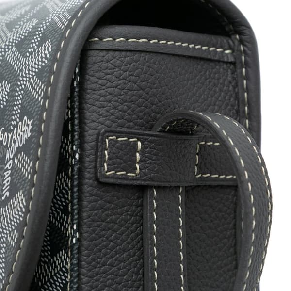 Pre-owned Goyard Goyardine Belvedere II PM Gray