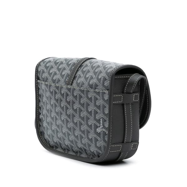 Pre-owned Goyard Goyardine Belvedere II PM Gray