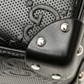 Miniatyrbilde 9 av 10: Pre-owned Gucci GG Embossed Leather Crossbody Black