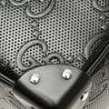 Miniatyrbilde 10 av 10: Pre-owned Gucci GG Embossed Leather Crossbody Black