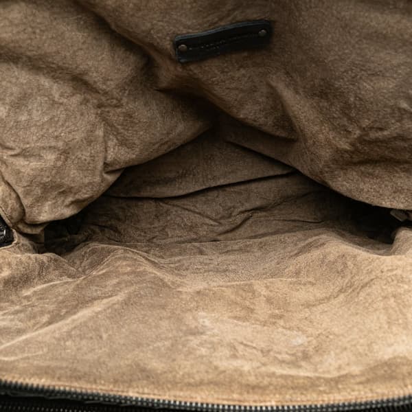 Pre-owned Bottega Veneta Nappa Intrecciato Business Bag Black