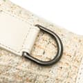 Miniatyrbild 8 av 10: Pre-owned Chanel Small Tweed and Calfskin Gabrielle Crossbody Brown
