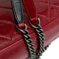 Miniatyrbild 10 av 10: Pre-owned Chanel Medium Glazed Calfskin Duo Color Flap Red