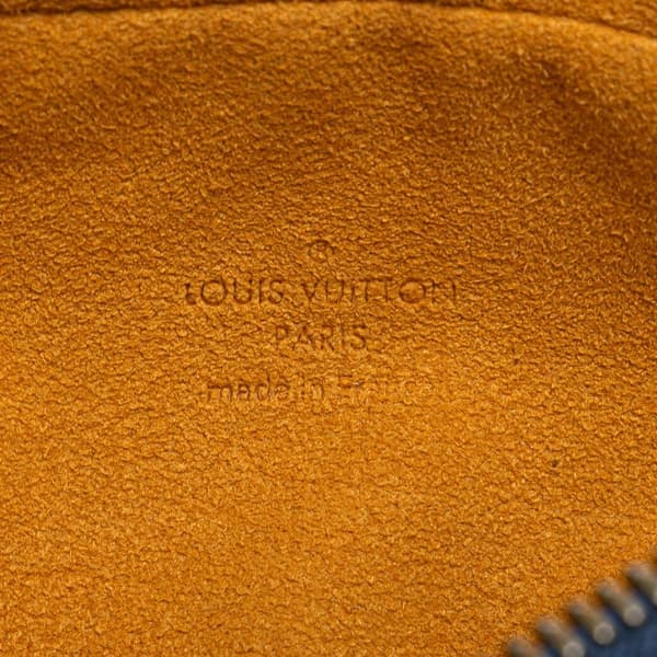 Pre-owned Louis Vuitton Monogram Denim Camera Bag Blue