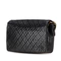 Miniatyrbild 2 av 9: Pre-owned Chanel Small Quilted Lambskin Single Flap Black
