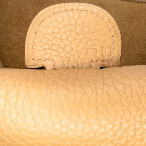 Pre-owned Hermès Clemence Evelyne II GM Brown
