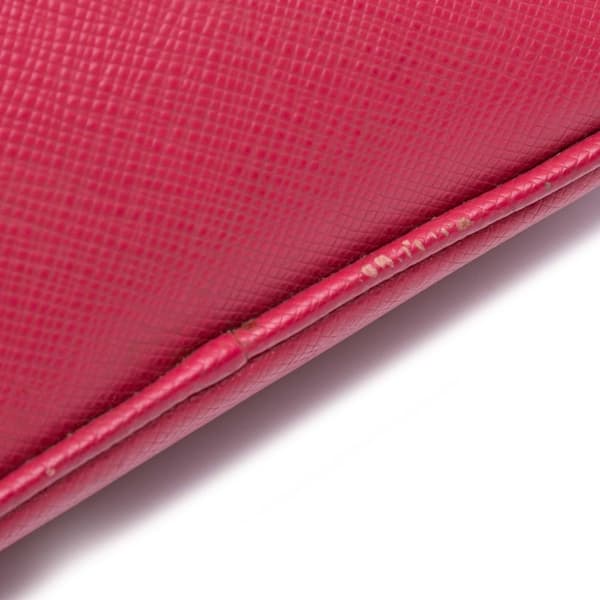 Pre-owned Prada Mini Saffiano Camera Bag Pink