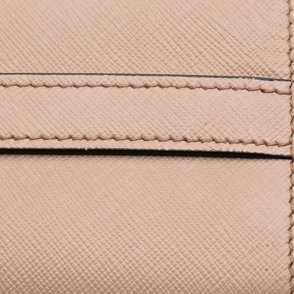 Pre-owned Prada Saffiano and City Calf Esplanade Crossbody Brown