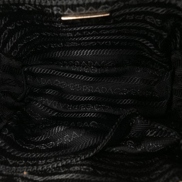 Pre-owned Prada Mini Spazzolato Camera Bag Green