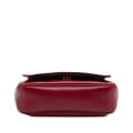 Miniatyrbild 3 av 9: Pre-owned Gucci Small Patent Soho Chain Flap Crossbody Red