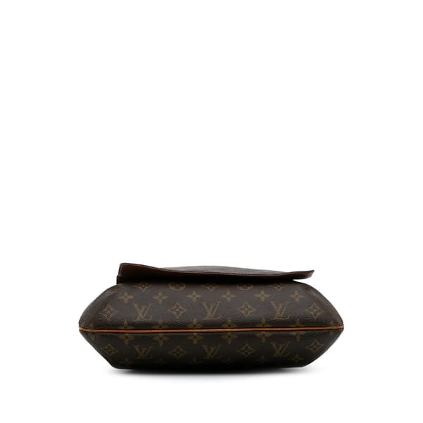 Pre-owned Louis Vuitton Monogram Musette Salsa GM Brown
