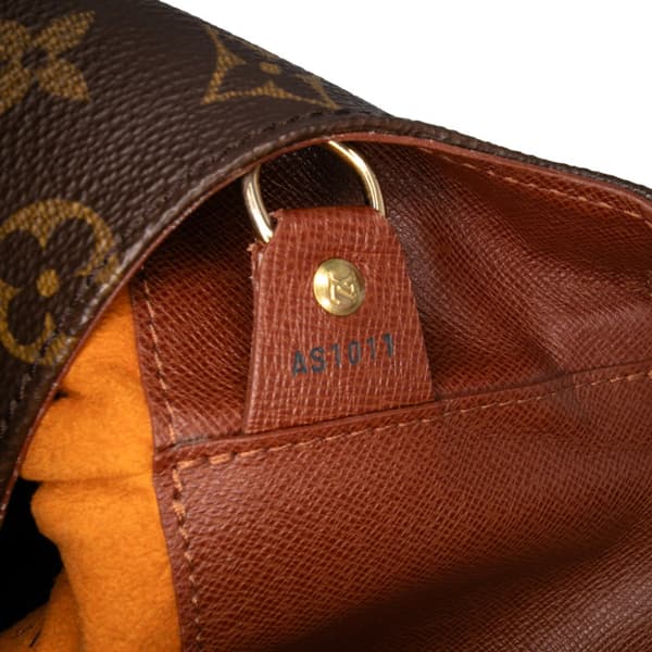 Pre-owned Louis Vuitton Monogram Musette Salsa GM Brown