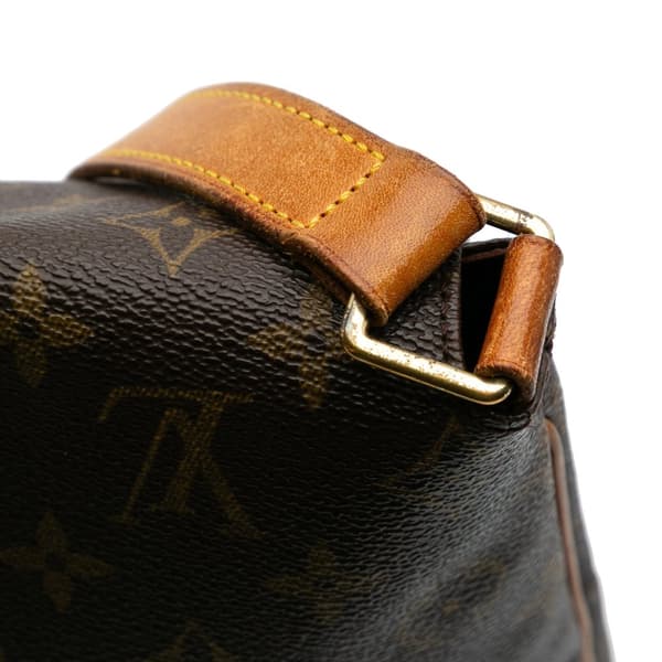 Pre-owned Louis Vuitton Monogram Musette Salsa GM Brown