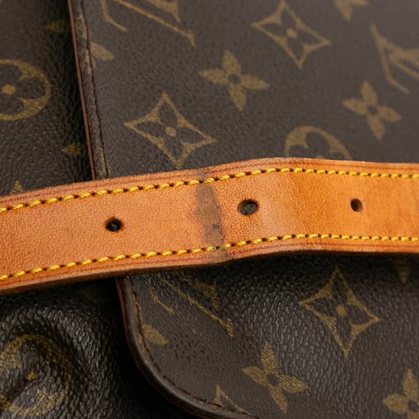 Pre-owned Louis Vuitton Monogram Musette Salsa GM Brown