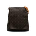 Miniatyrbilde 1 av 10: Pre-owned Louis Vuitton Monogram Musette Salsa GM Brown