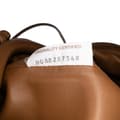 Miniatyrbillede 7 af 10: Pre-owned Bottega Veneta Lambskin The Mini Pouch Brown