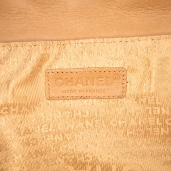 Pre-owned Chanel Quilted Lambskin Mademoiselle Lock Accordion Flap Brown