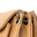 Miniatyrbilde 7 av 10: Pre-owned Chanel Quilted Lambskin Mademoiselle Lock Accordion Flap Brown