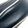 Miniatyrbillede 10 af 10: Pre-owned Gucci Mini GG Marmont Matelasse Leather Torchon Round Crossbody Blue