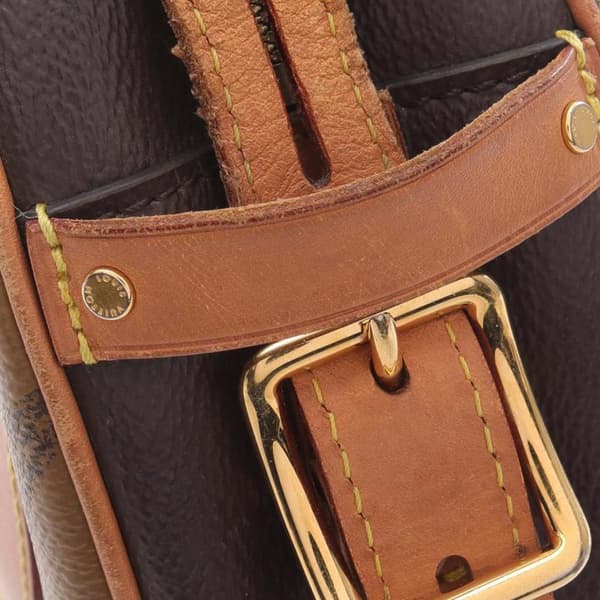 Pre-owned Louis Vuitton Monogram Giant Reverse Boite Chapeau Souple Brown