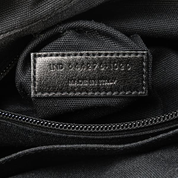 Pre-owned Saint Laurent Small Nylon Camp Camera Bag Black