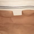 Miniatyrbillede 4 af 10: Pre-owned Gucci Small GG Marmont Matelasse Leather Torchon Flap Crossbody Blue