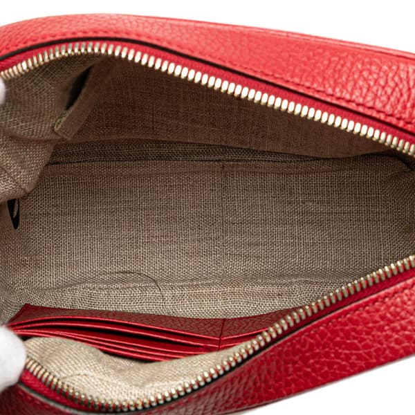 Pre-owned Gucci GG Canvas Bree Crossbody Brown
