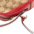Miniatyrbild 9 av 10: Pre-owned Gucci GG Canvas Bree Crossbody Brown