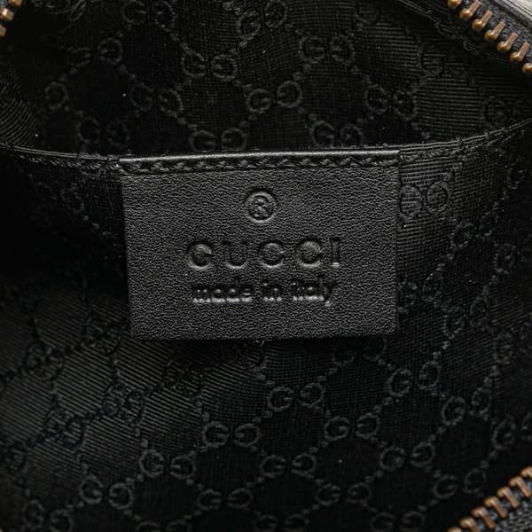 Pre-owned Gucci Leather Crossbody Black