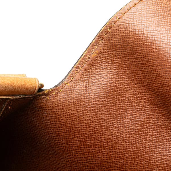 Pre-owned Louis Vuitton Monogram Musette Salsa GM Brown