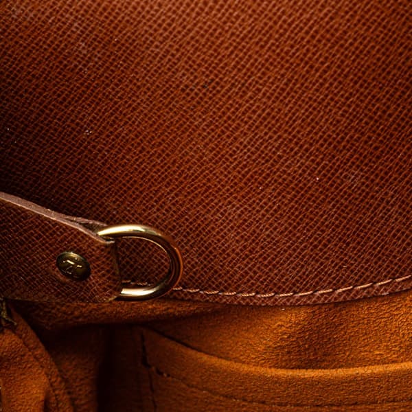 Pre-owned Louis Vuitton Monogram Musette Salsa GM Brown