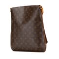 Miniatyrbilde 2 av 10: Pre-owned Louis Vuitton Monogram Musette Salsa GM Brown