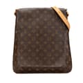 Miniatyrbilde 1 av 10: Pre-owned Louis Vuitton Monogram Musette Salsa GM Brown