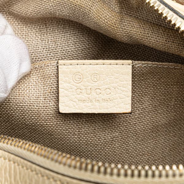 Pre-owned Gucci GG Canvas Bree Crossbody Brown