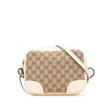Miniatyrbild 1 av 10: Pre-owned Gucci GG Canvas Bree Crossbody Brown