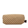 Miniatyrbild 3 av 10: Pre-owned Gucci GG Canvas Web Crossbody Brown
