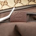 Miniatyrbild 6 av 10: Pre-owned Gucci GG Canvas Web Crossbody Brown