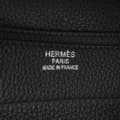Miniatyrbilde 8 av 10: Pre-owned Hermès Togo Sac A Depeches 38 Black