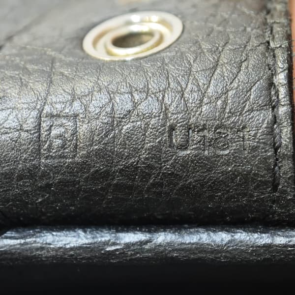 Pre-owned Hermès Togo Sac A Depeches 38 Black
