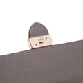 Miniatyrbild 10 av 10: Pre-owned Gucci Leather Interlocking G Dollar Wallet on Chain Gray