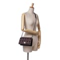 Miniatyrbild 9 av 10: Pre-owned Dior Small Sequin Embroidered Diorama Crossbody Pink