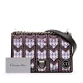 Miniatyrbild 10 av 10: Pre-owned Dior Small Sequin Embroidered Diorama Crossbody Pink