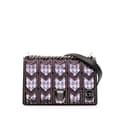 Miniatyrbild 1 av 10: Pre-owned Dior Small Sequin Embroidered Diorama Crossbody Pink