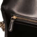 Miniatyrbilde 5 av 10: Pre-owned Dior Medium Calfskin Crystal Embroidered Diorama Flap Black
