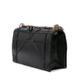 Miniatyrbilde 2 av 10: Pre-owned Dior Medium Calfskin Crystal Embroidered Diorama Flap Black