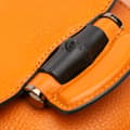 Pikkukuva 6 / 10: Pre-owned Gucci Small Leather Bamboo Nouveau Fringe Crossbody Orange