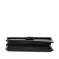Miniatyrbild 3 av 9: Pre-owned Gucci Leather Interlocking G Dollar Wallet on Chain Black